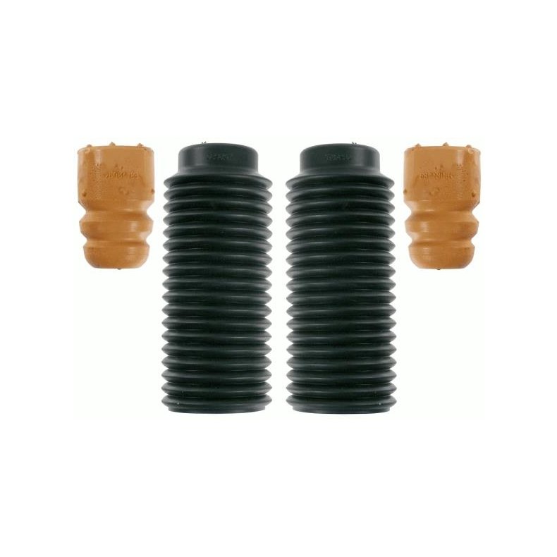 Mercedes W204 C-Klasse 2007-02.2014.  Beskyttelses Manchet til stddmper For ( 2 stk.)