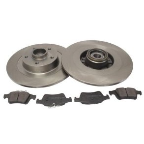 BMW E39 518-520-525 Bremse st bag 2 x bremseskiver 298x10mm med klodser og bakker st