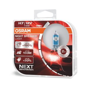 H7 - Osram Night Breaker Laser | Next Generation Autopre +150% (2 stk) 