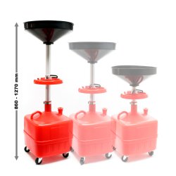 Olieopsamler / Spildolieopsamler 35L kapacitet, velegnet til brug sammen med klarg�ringslifte.