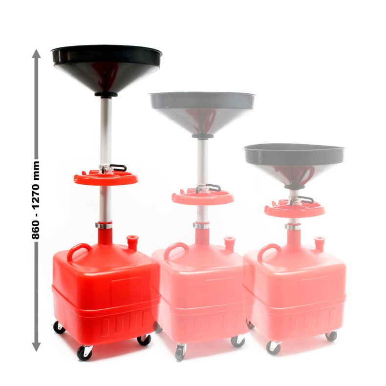 Olieopsamler / Spildolieopsamler 35L kapacitet, velegnet til brug sammen med klarg�ringslifte.