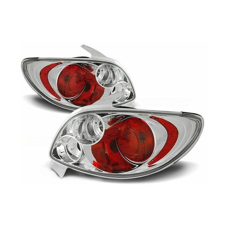 Peugeot 206 klar Baglygtest. 09.1998-2006