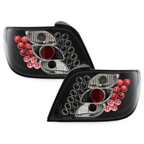 Citroen Xsara. 1997-2000<br>LED Baglygtest Klar/Sort