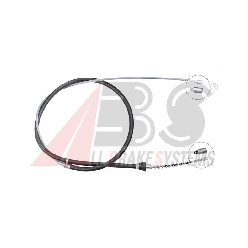 Seat Mii - Skoda Citigo - VW UP! FRA 12.2011 Hndbremser kabel bag 1 stk.