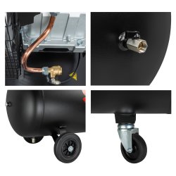 Stempelkompressor T-300 270L kompressor 3kW - 400V