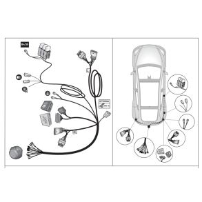 TESLA Model 3 2019-09.2023 / TESLA Y. 08.2021-Frem. 13 pols el-st 