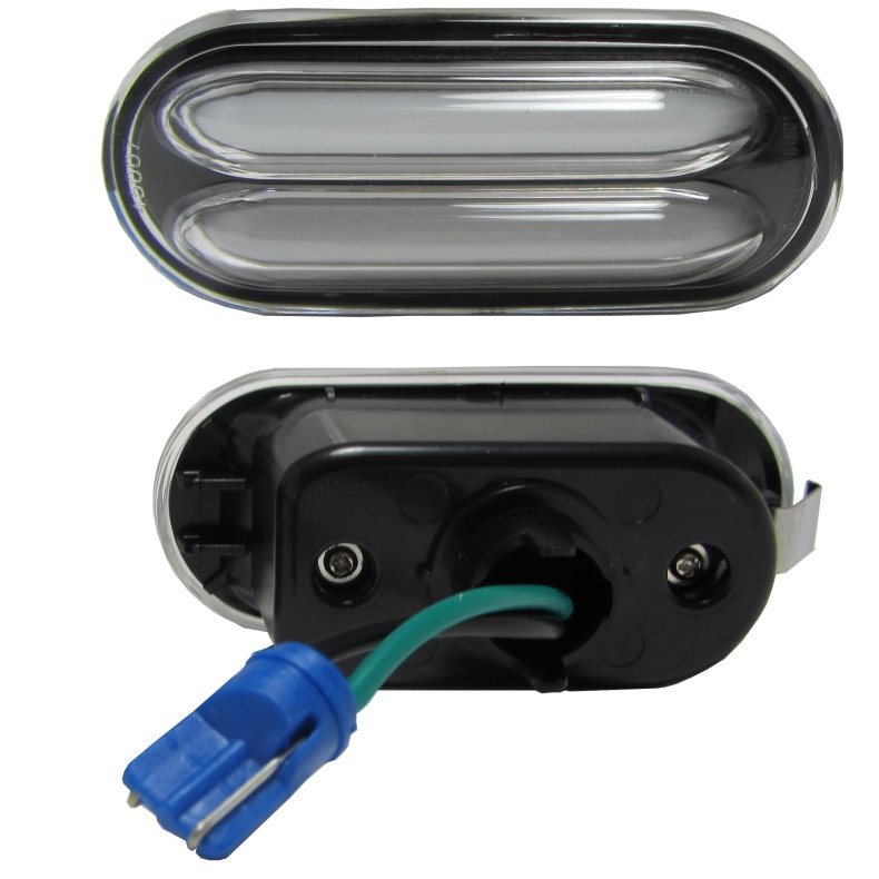 Ford - Seat - VW LED sidblink Sort / Rgfarvet Oval  