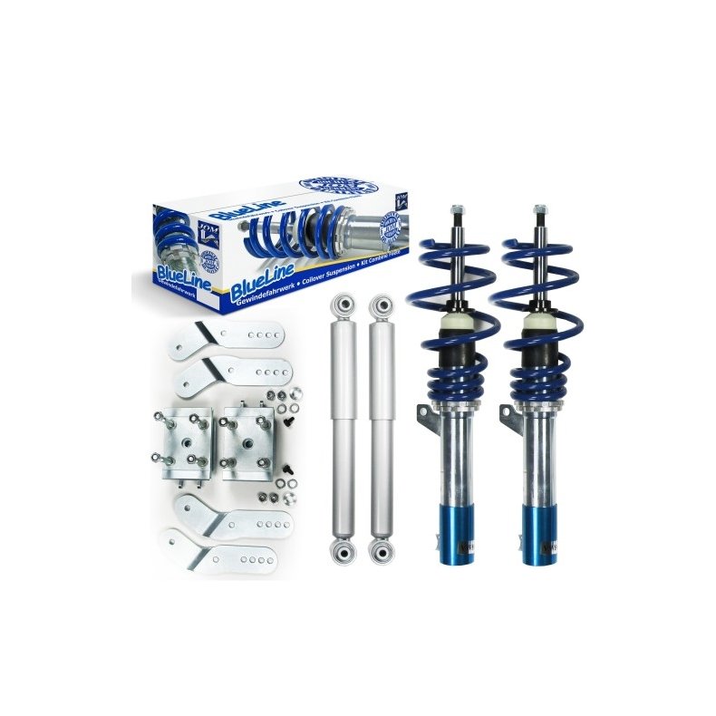 Caddy 3. 2004-Frem Blueline Gevindundervogn. Fra 1105KG - 1200KG akseltryk forfjedre 