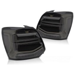 VW Polo 6R 2009-2017. Baglygter med Lightbar / LED teknologi &amp; Dynamisk LED blink. Sort 
