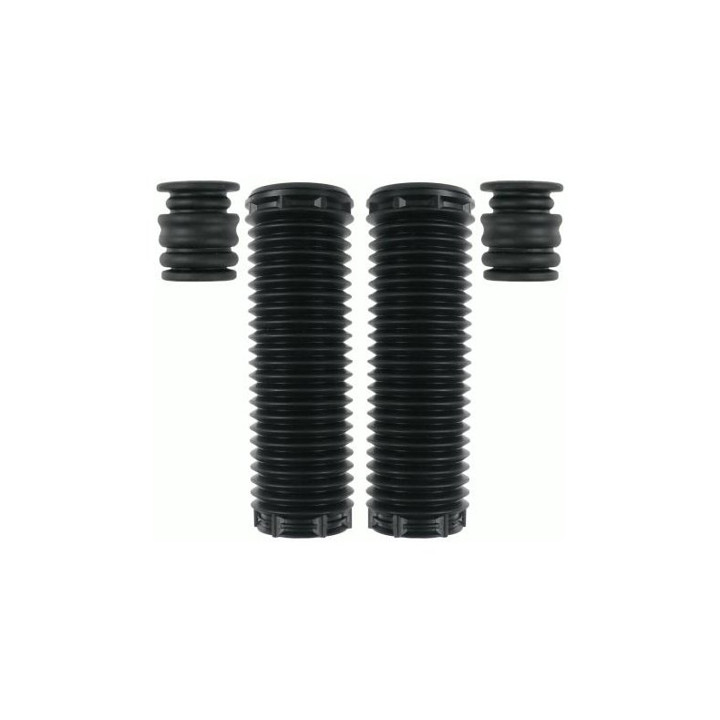 VW T5. 2 stk. Beskyttelses Manchet til stddmper Front. 