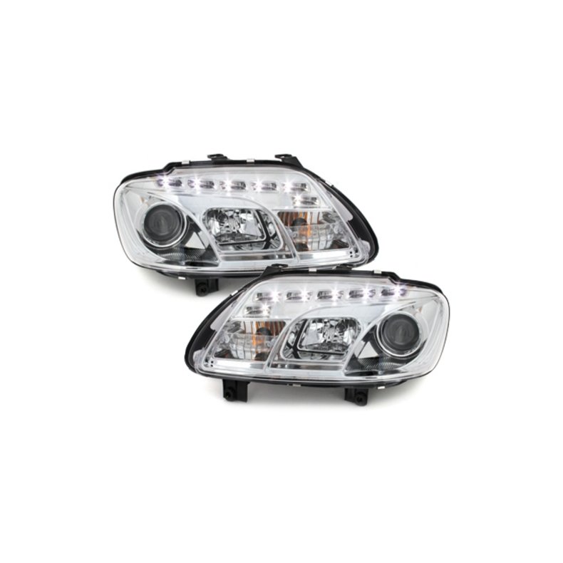 VW Touran 2003-2006 Dayline chrom Forlygte st 