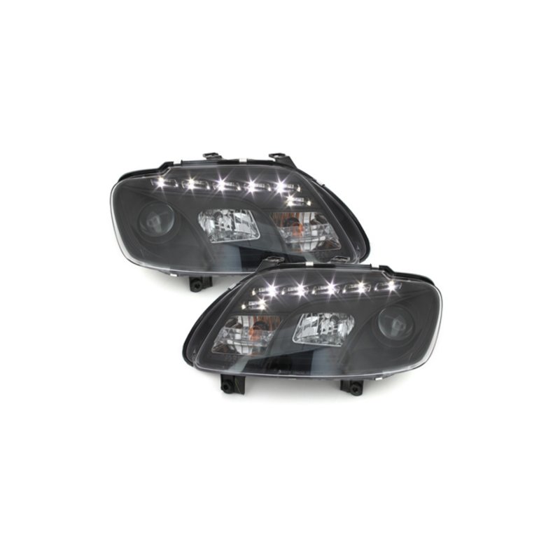 VW Touran 2003-2006 Dayline sort Forlygte st 