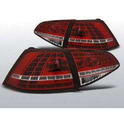 VW Golf 7. Rde LED baglygter (med Dynamiske LED blink) 