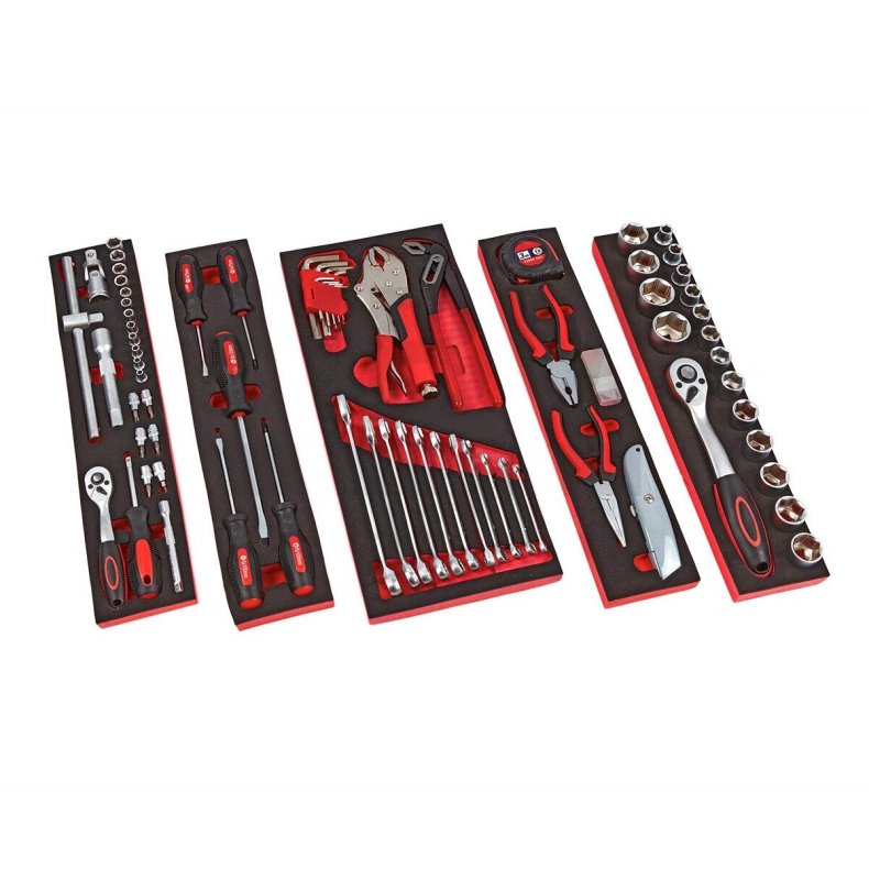 Vrktjskasse 85 dele Klassisk model