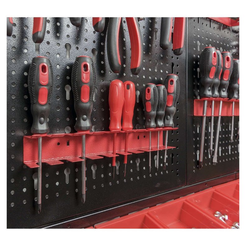 Vrktjstavle 52 dele. Plade til vrktj 400x595x25 mm. Plade til plukkasser 300x595x25 mm.