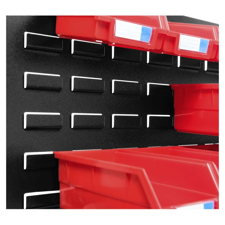 Vrktjstavle 52 dele. Plade til vrktj 400x595x25 mm. Plade til plukkasser 300x595x25 mm.