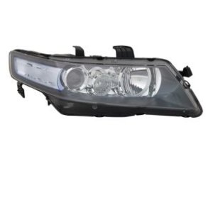 HONDA ACCORD VIII. Hjre Sort Forlygte H1-H1. 01.2006-Frem