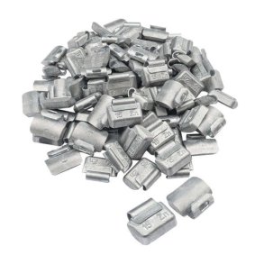 Slv afbalancerings bankeklods til stlflg 100 stk a 15g