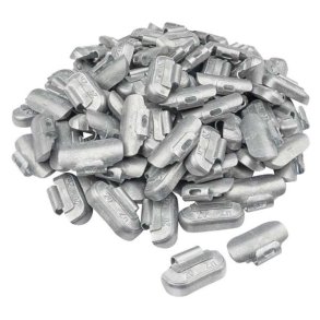 Slv afbalancerings bankeklods til stlflg 100 stk a 20g