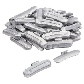 Slv afbalancerings bankeklods til stlflg 50 stk a 35g