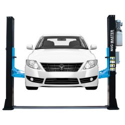 2 Sjlet autolift 4000 kg fuldautomatisk hydraulisk lift bl