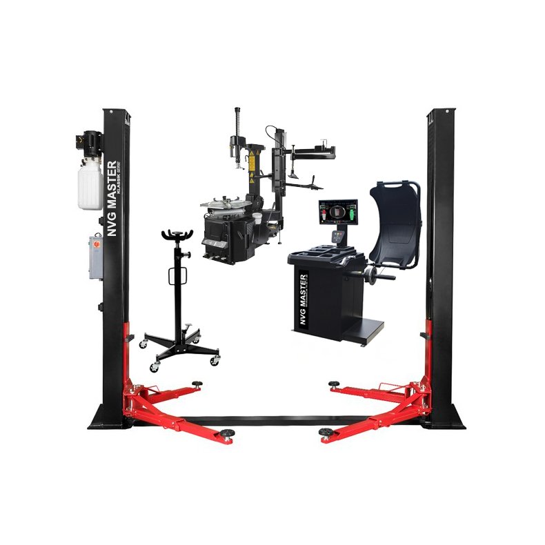 Autolift, dkmaskine, afbalanceringsmaskine &amp; gearkasselfter Expert model