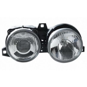 BMW E30. Fra 09.1988- Frem Standard Forlygte komplet Super-DE/H1 hjre. 