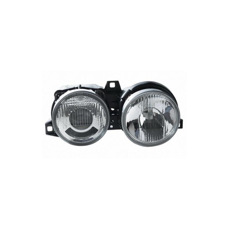 BMW E30. Fra 09.1988- Frem Standard Forlygte komplet Super-DE/H1 hjre. 