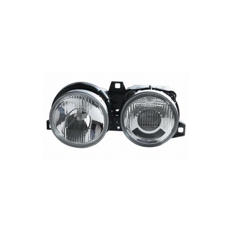 BMW E30. Fra 09.1988- Frem Standard Forlygte komplet Super-DE/H1 venstre