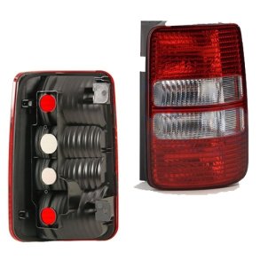 Caddy. Hjre baglygte (Model med bagklap) 09.2010-Frem