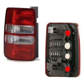 Caddy. Venstre baglygte (Model med bagklap) 09.2010-Frem