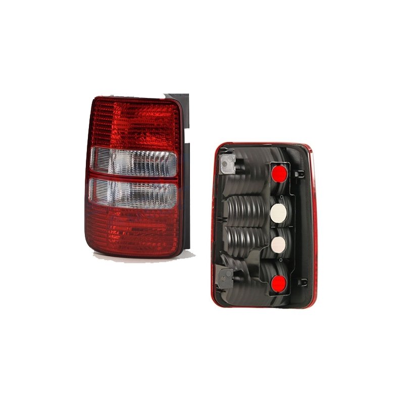 Caddy. Venstre baglygte (Model med bagklap) 09.2010-Frem