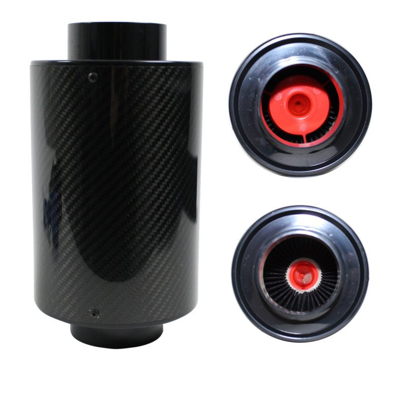 Carbon Power Sport Luftfilter Luftkasse Luftindsug inkl. Flexslange Universal St