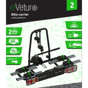 Cykelholder til el cykler. Max 60kg med lygtebom og smart vippefunktion