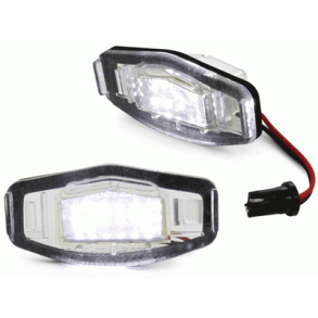 Honda Civic 01-06 Honda Civic 06-12 Honda Legend 99-04 Honda Accord 03-08 LED Nummerpladelys 2 stk.