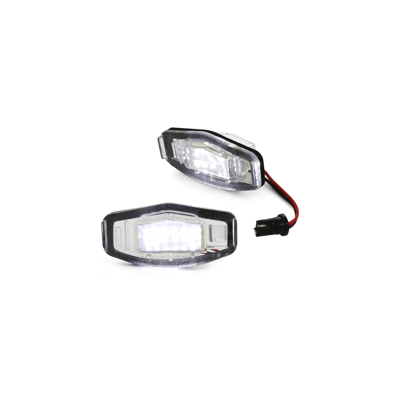 Honda Civic 01-06 Honda Civic 06-12 Honda Legend 99-04 Honda Accord 03-08 LED Nummerpladelys 2 stk.
