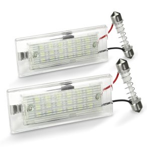 BMW X5 E52 2002-2007 BMW X3 2004-2010 LED Nummerpladelys 2 stk.