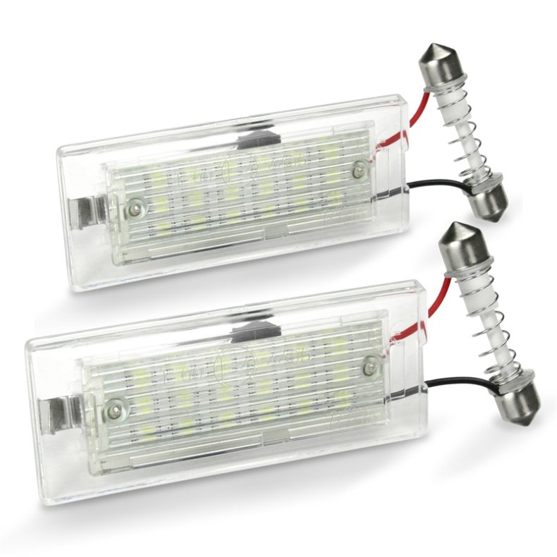 BMW X5 E52 2002-2007 BMW X3 2004-2010 LED Nummerpladelys 2 stk.