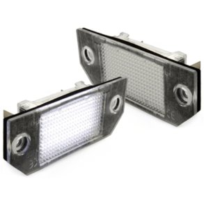 Focus II. 09.2004-2010 og C-Maxx 2003-2010  LED Nummerpladelys 2 stk.