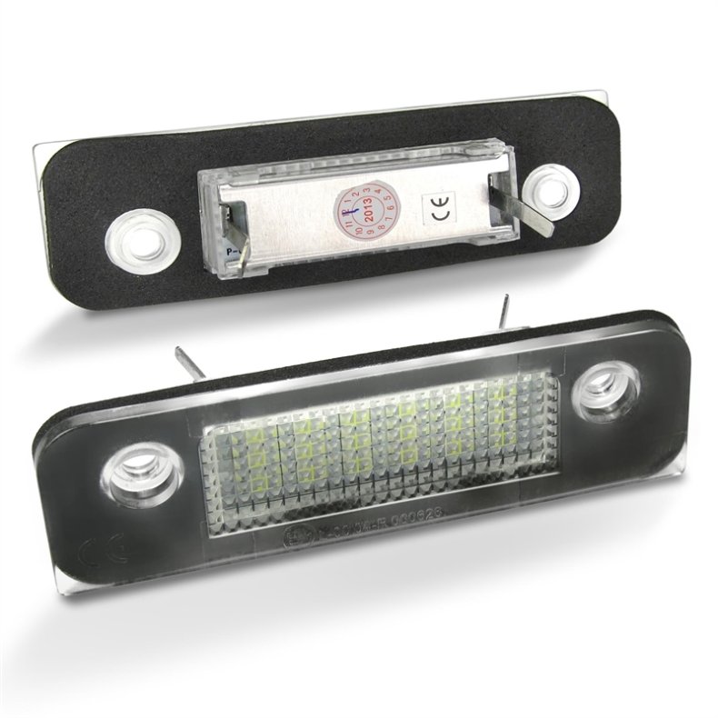 Ford Mondeo II 1996-2000, Fusion 2004-2014, Fiesta 2002-2008   LED Nummerpladelys 2 stk.