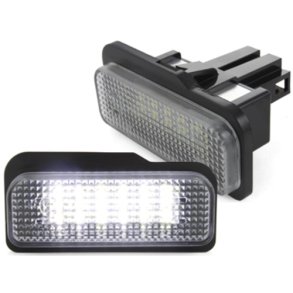 Mercedes W203 St,car, W211 Sedan og St.car LED Nummerpladelys 2 stk.