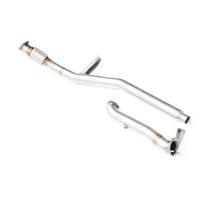 Audi A6 4F 2004-2011 2,7TDI - 3,0TDI Rustfri Downpipe  Sports Forrr. 