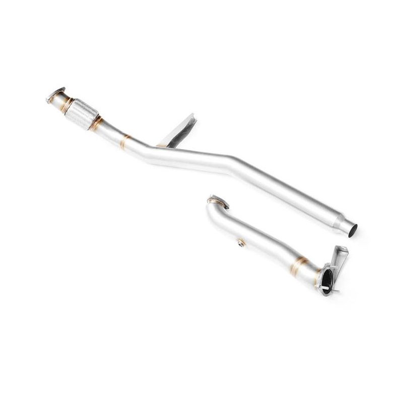 Audi A6 4F 2004-2011 2,7TDI - 3,0TDI Rustfri Downpipe  Sports Forrr. 