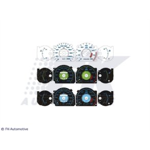 Fiat Bravo. (BJ) Plasmaskiver Hvid med bl lys 0-200km/h / 8000rpm 1995-2001