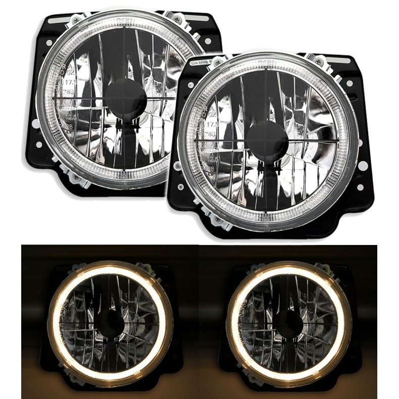 Golf II. Klar Angel Eyes Forlygte st H4 (2 stk.) 08.1983 - 09.1991