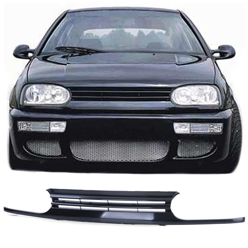 Golf III Sort kllergitter uden VW emblem 1991-1997