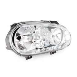 Golf IV Hjre forlygte H7-H1-H3 (m/tgelys) 09.1997-2004