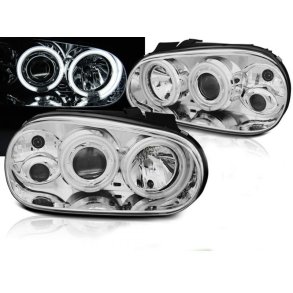 Golf IV RS Angel eyes Klar forlygtest H7-H1-H3 (m/tgelys) 09.1997-2004