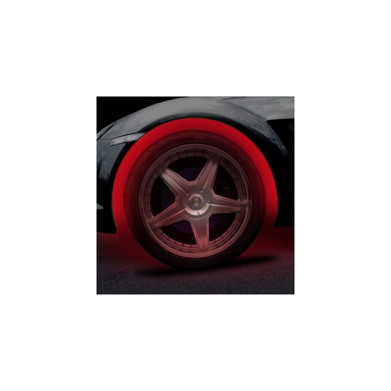 Undervognslys med LED rd (dioder) i fleksibel dioderr.