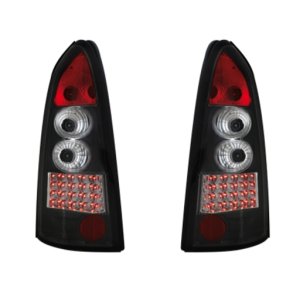 Astra G. St.car. Klare/Sort Led baglygte st 04.1998-03.2004